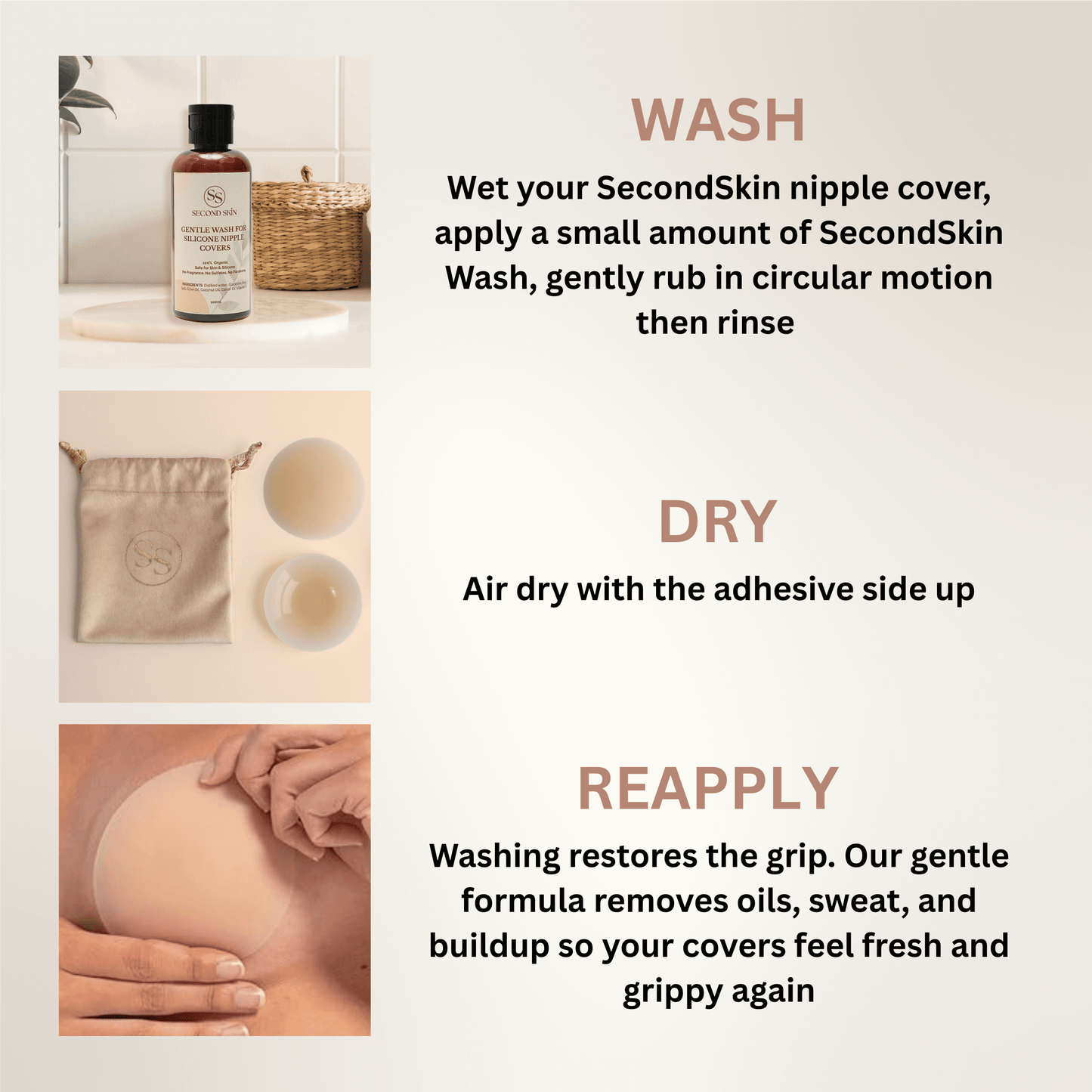 Cover & Clean SecondSkin Set