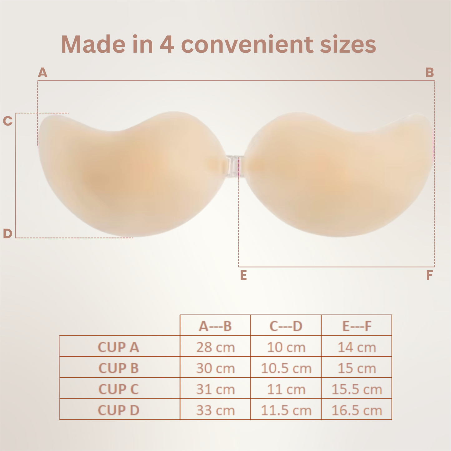 Mango SecondSkin Silicone Cleavage Bra
