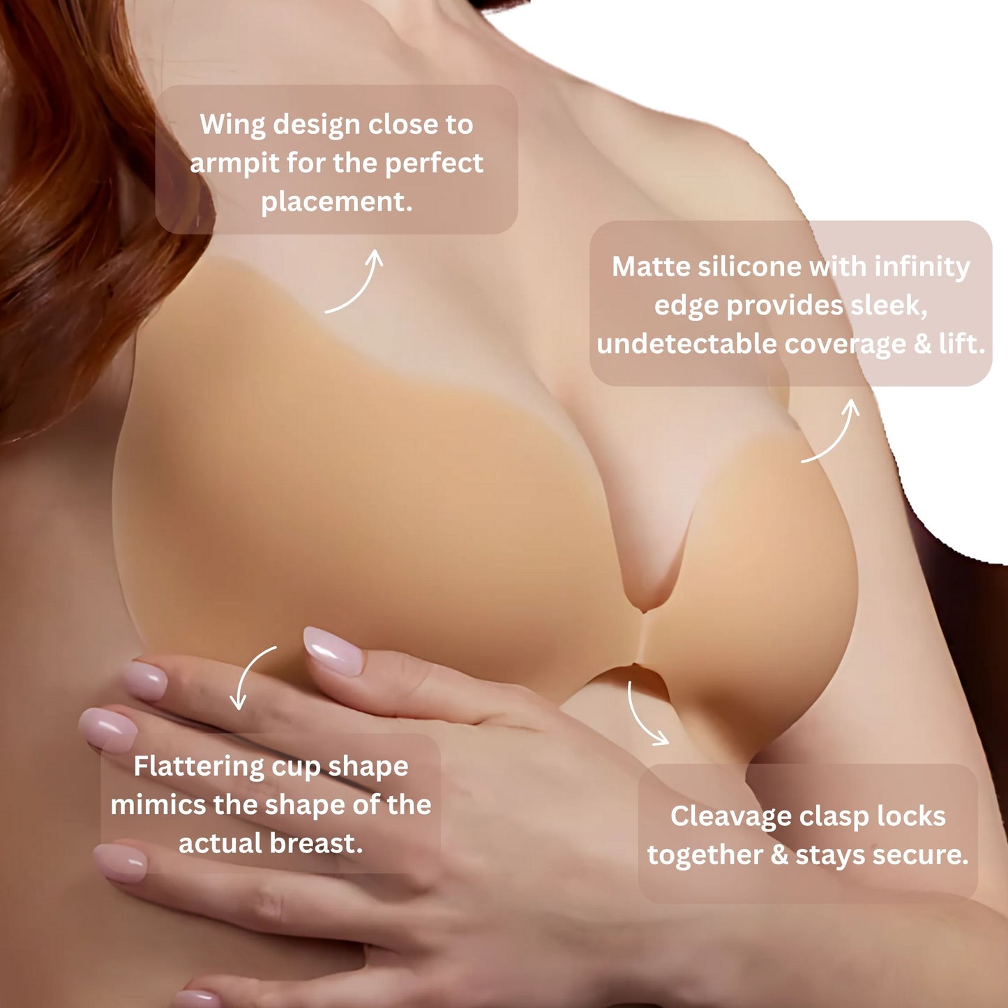 Mango SecondSkin Silicone Cleavage Bra