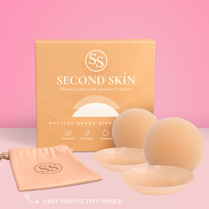 Grippy Duo SecondSkin Silicone Nipple Covers