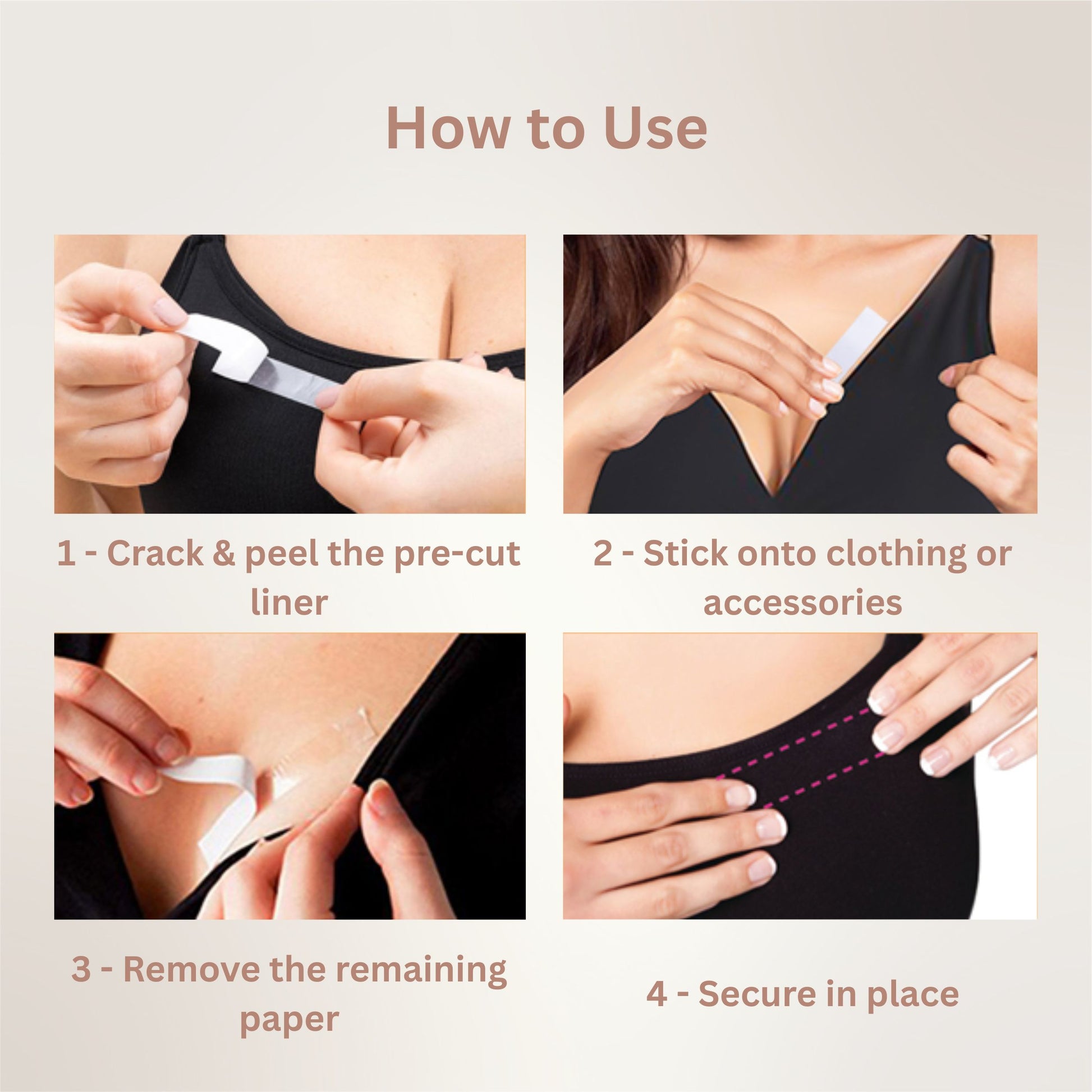 Double Sided Fashion Tape Second Skin Double Sided Fashion Tape Second Skin
