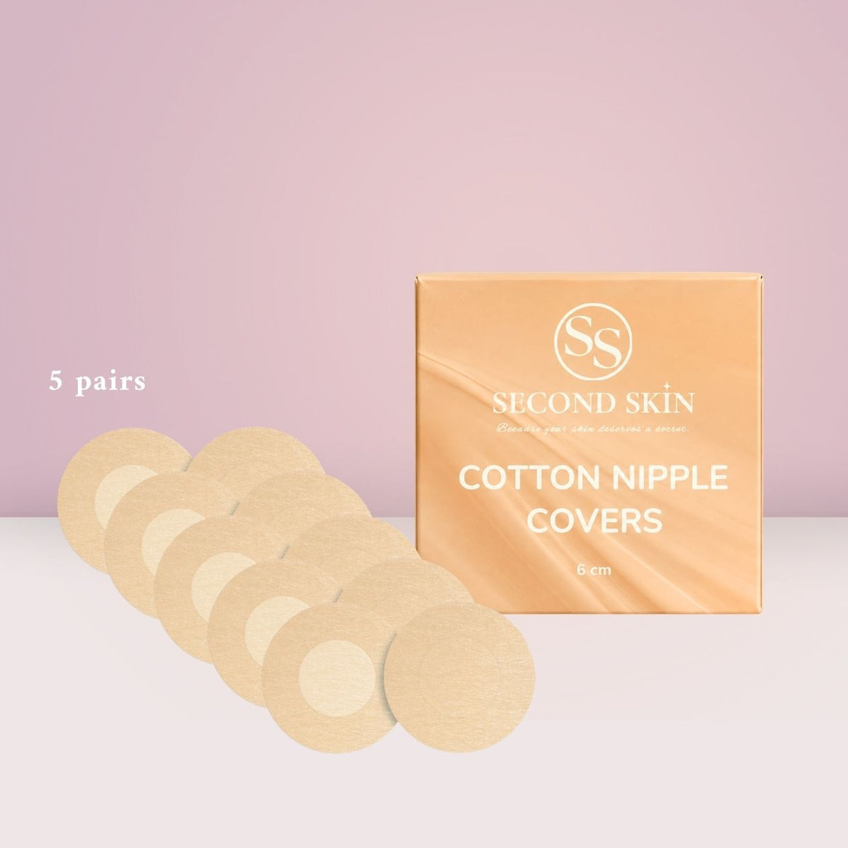 SecondSkin Cotton Nipple Covers