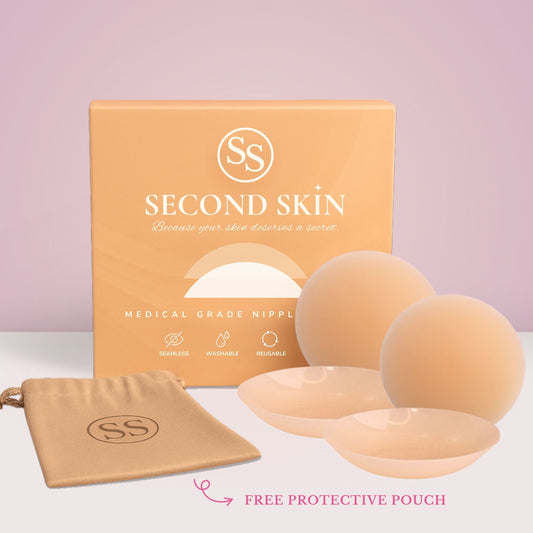 Grippy Duo SecondSkin Silicone Nipple Covers